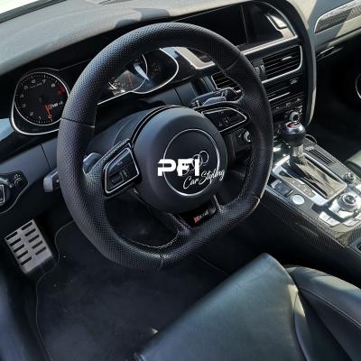 obszycie kierownicy w Audi RS4 PFI car styling