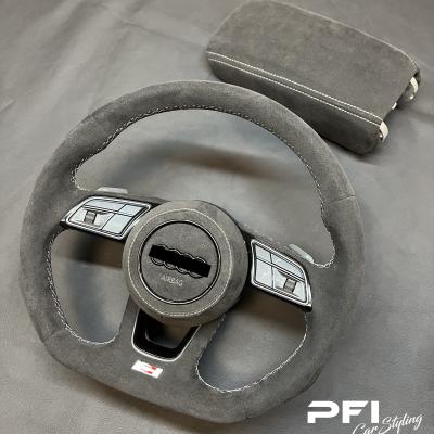 PFI car styling obszycie kierownicy Alcantara w Audi A4 B9