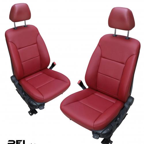 fotele do BMW 5 e60 e61 obszycie skórą PFI car styling