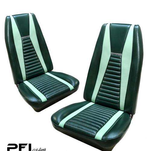 Fotele obszyte w Ford Mustang PFI car styling