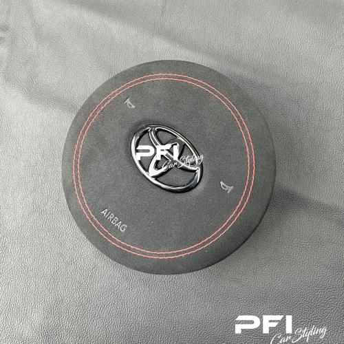 Obszyty Airbag alcantarą w Toyota PFI car styling