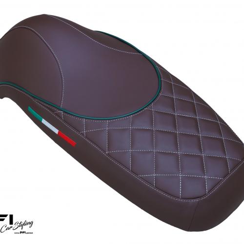 obszycie siedziska motocyklowego do Piaggio Vespa PFI car styling